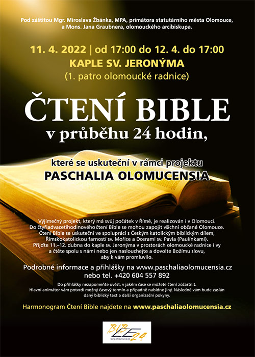 Čtení Bible 11.4.2022